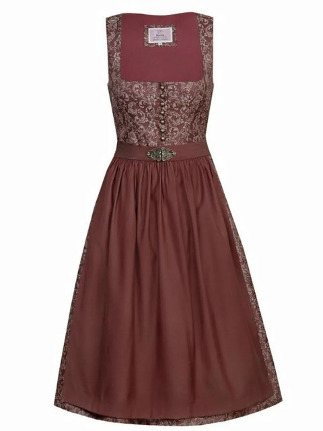 MarJo Trachtenkleid Midi Dirndl 2tlg. 75cm ANETTE palisander günstig online kaufen