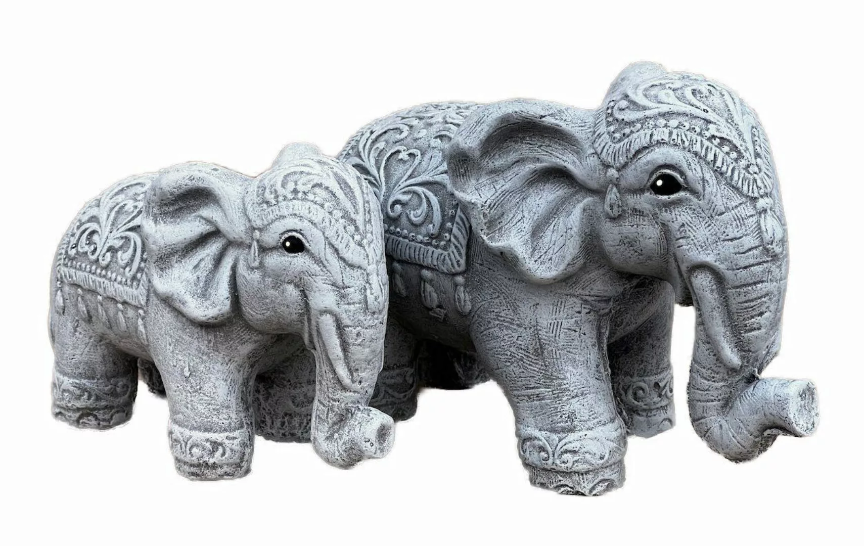 Stone and Style Gartenfigur Steinfigur 2er günstig online kaufen