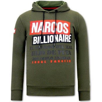 Local Fanatic  Sweatshirt Hoodie Narcos Billionaire günstig online kaufen