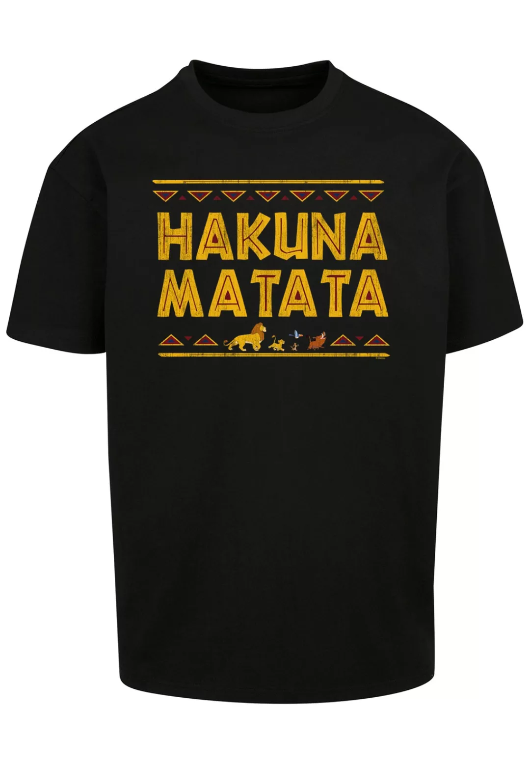 F4NT4STIC T-Shirt "König der Löwen Film Hakuna Matata" günstig online kaufen