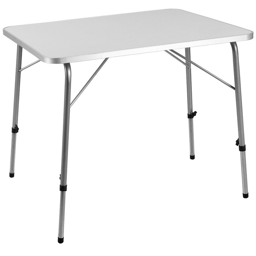 Casaria Campingtisch (1-St), Klappbar Höhenverstellbar 80x54cm günstig online kaufen