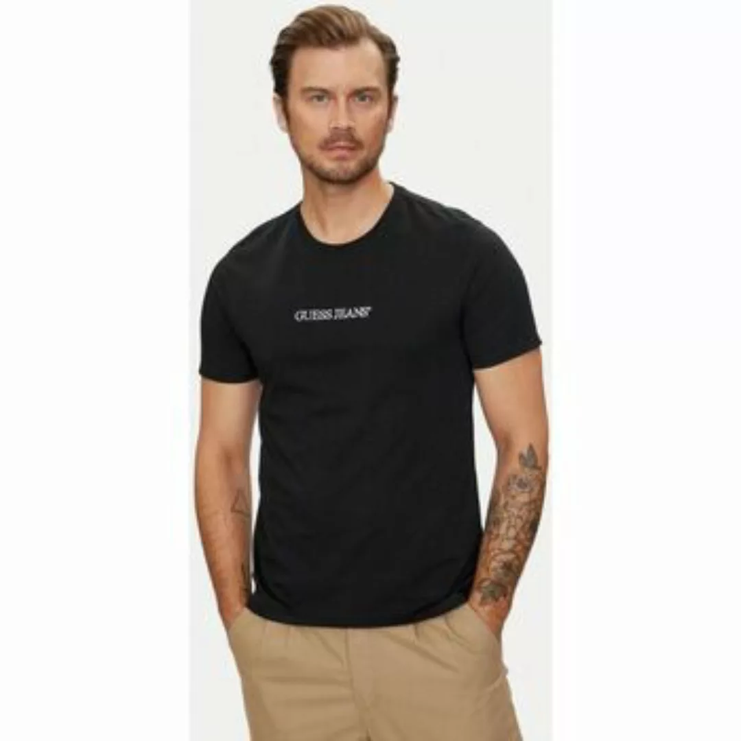 Guess  T-Shirts & Poloshirts M4YI52 K8HM0-JBLK JET BLACK günstig online kaufen