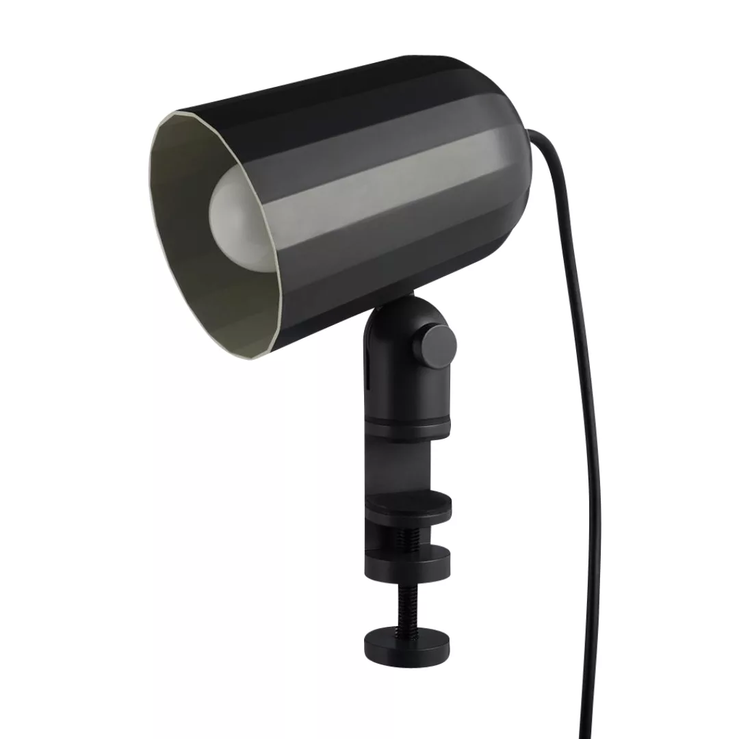 HAY Noc Clamp LED-Klemmleuchte, dunkelgrau günstig online kaufen