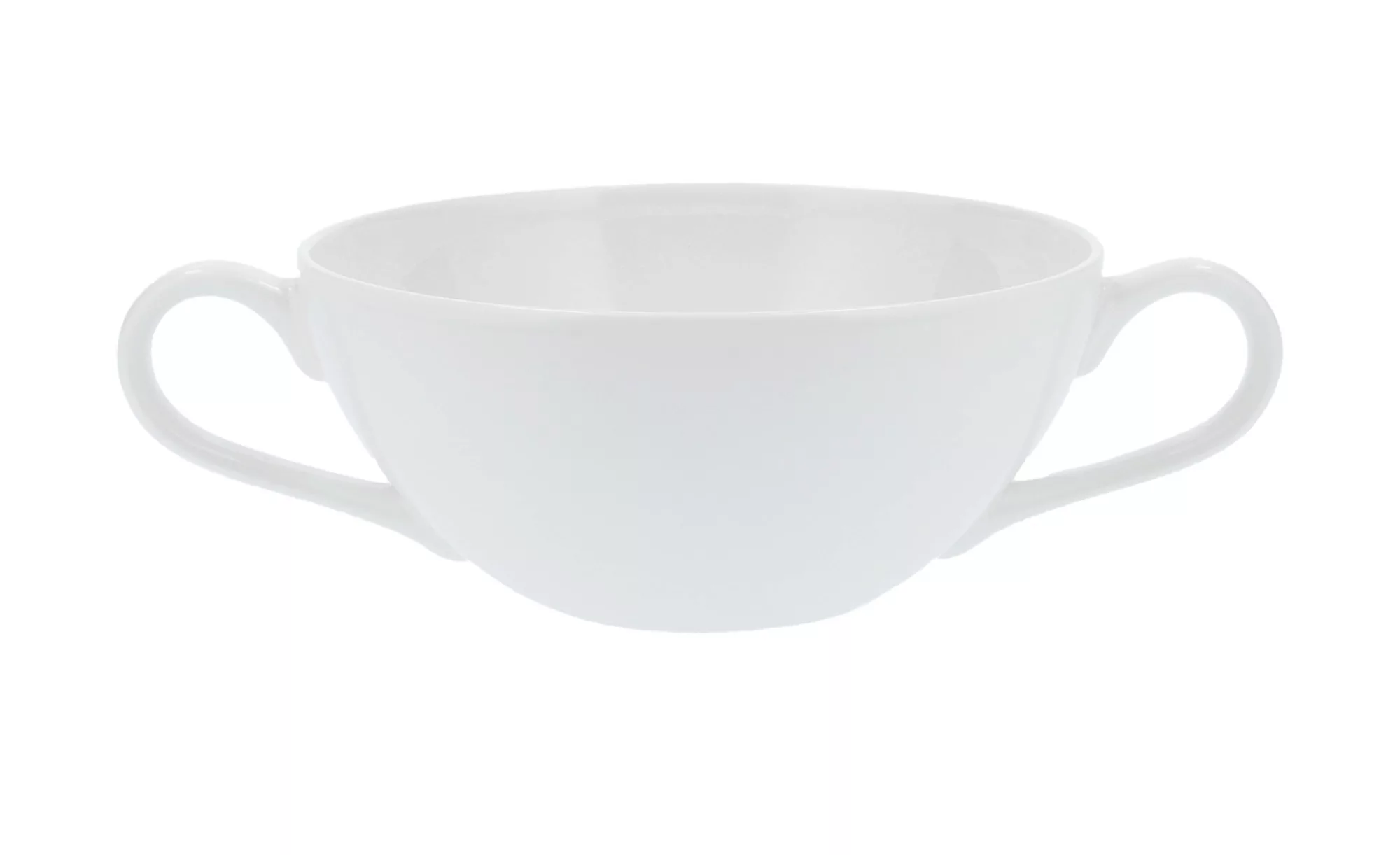 Peill+Putzler Suppentasse  Torino - weiß - Porzellan - 5,5 cm - Geschirr > günstig online kaufen