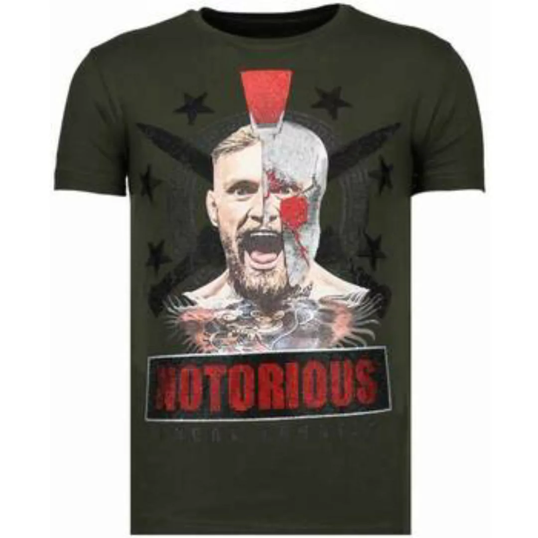 Local Fanatic  T-Shirt Conor Notorious Warrior Rhinestone günstig online kaufen