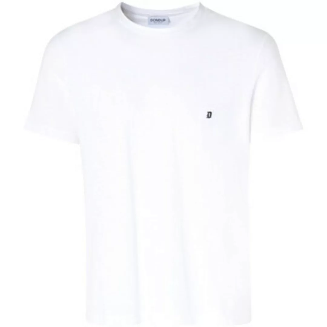 Dondup  T-Shirts & Poloshirts T-shirt   Regular in weißem Trikot günstig online kaufen