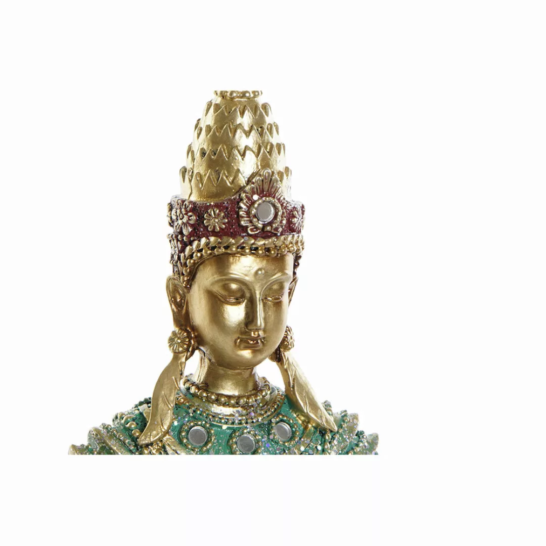 Deko-figur Dkd Home Decor Golden Buddha Harz (13 X 7 X 27 Cm) günstig online kaufen