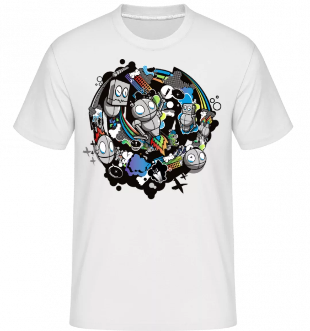 Roboter Welt · Shirtinator Männer T-Shirt günstig online kaufen