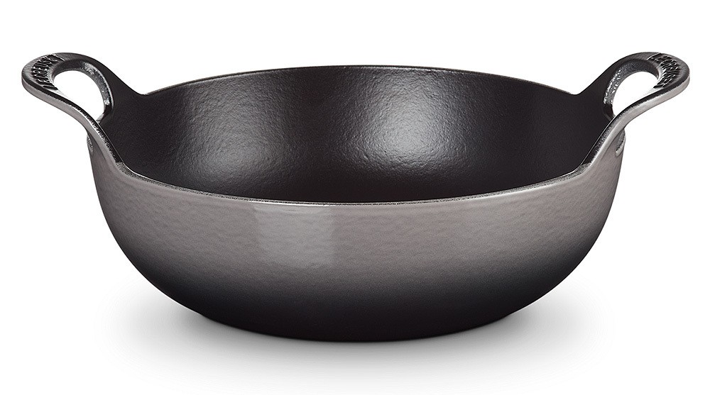 Le Creuset Balti Dish Schmorbräter Gusseisen Flint Grau 24cm günstig online kaufen