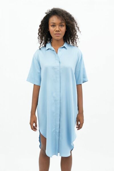 Seville Tencel Oversized Midi Kleid günstig online kaufen