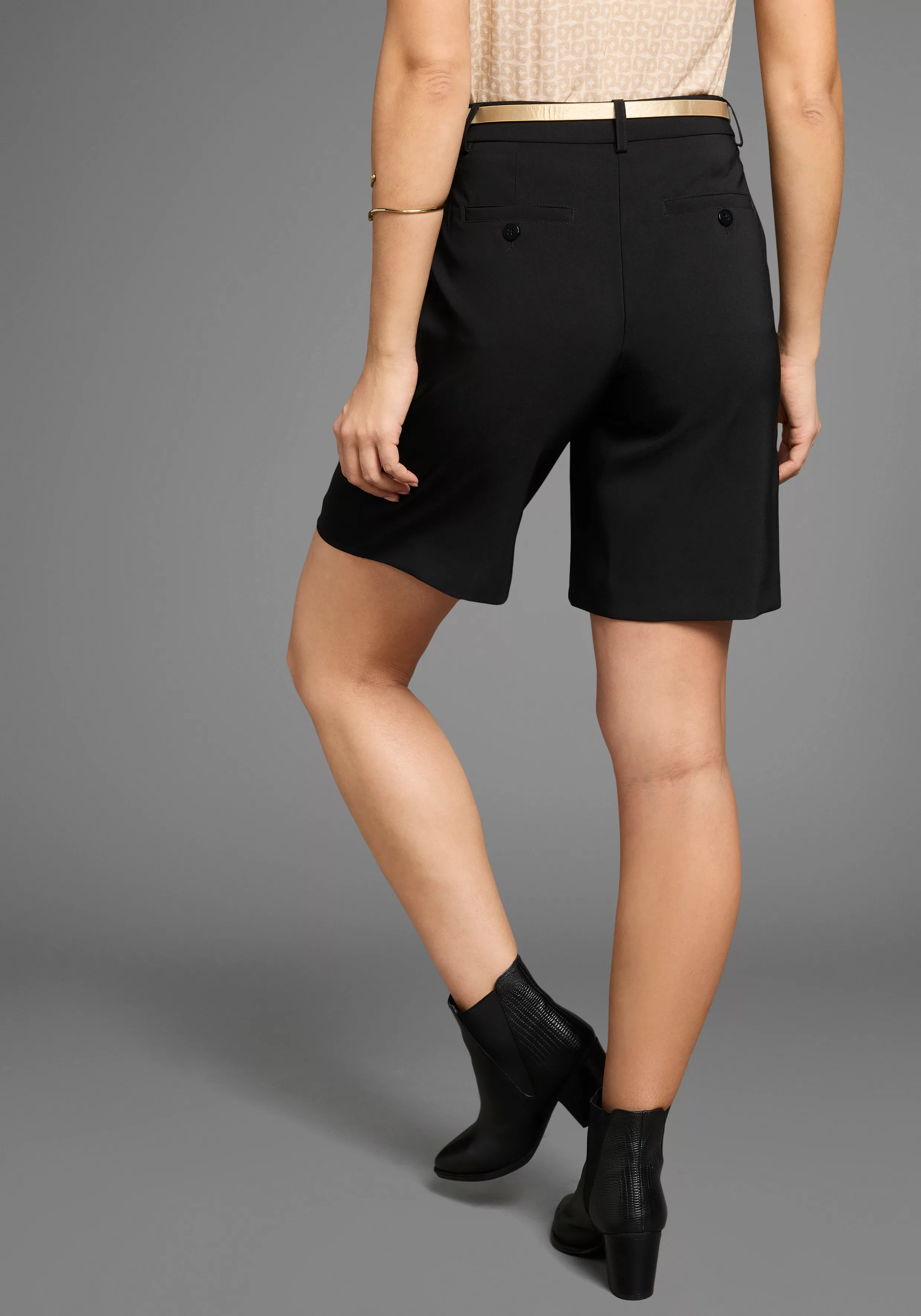 Laura Scott Chinoshorts (Set, 2-tlg., mit Gürtel) mit passendem Gürtel günstig online kaufen