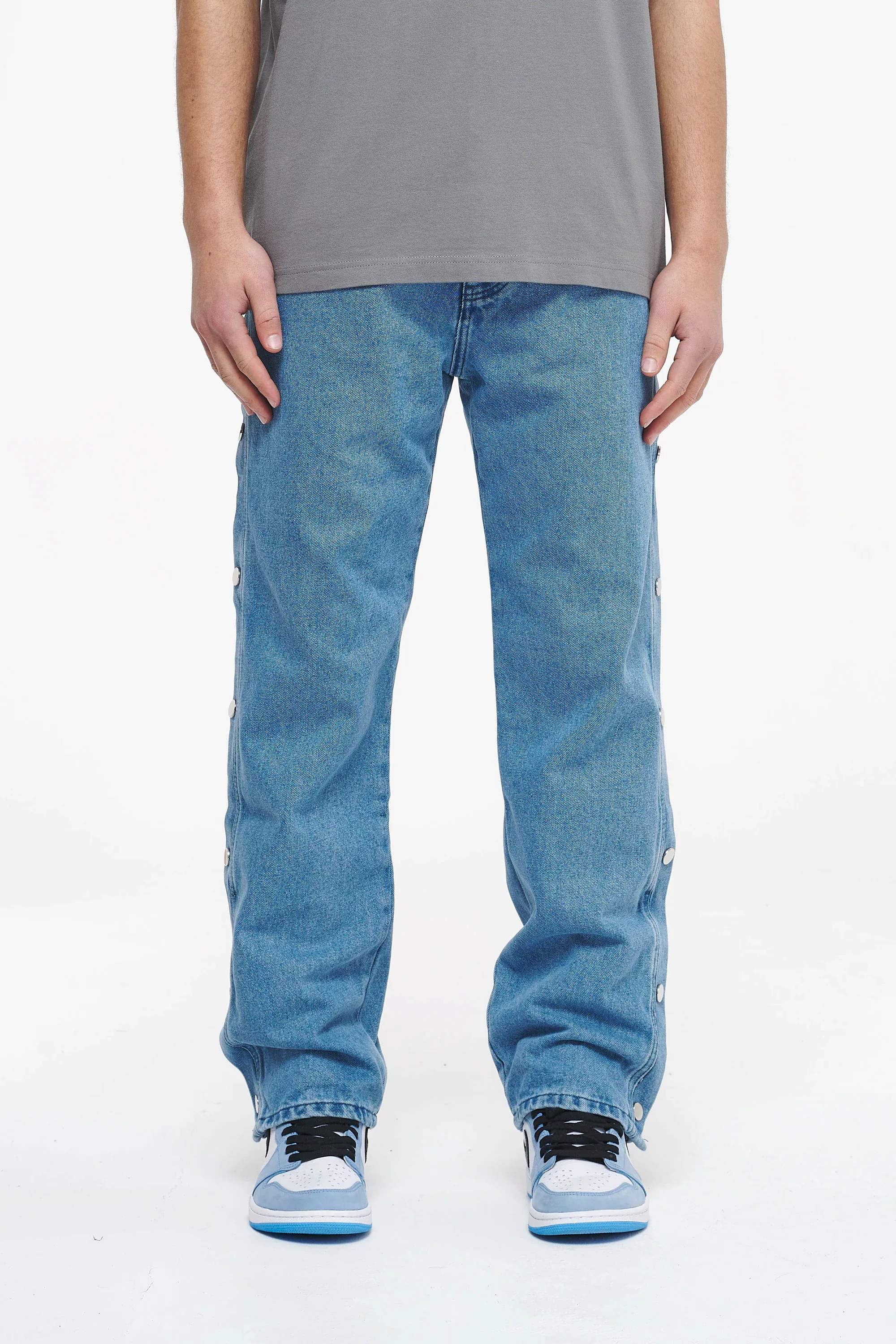 2Y Studios Bequeme Jeans "2Y Studios Herren 2Y Premium Buttoned Straight Je günstig online kaufen