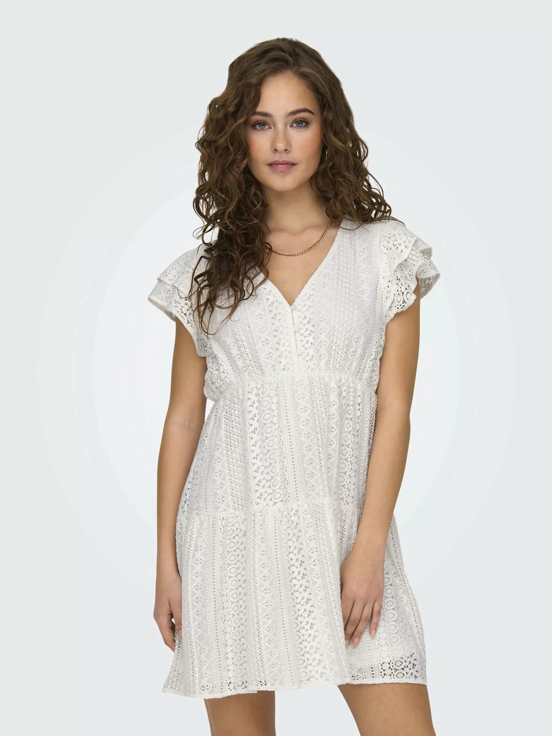 ONLY Minikleid "ONLHELENA LACE CAPSL DRESS WVN NOOS" günstig online kaufen