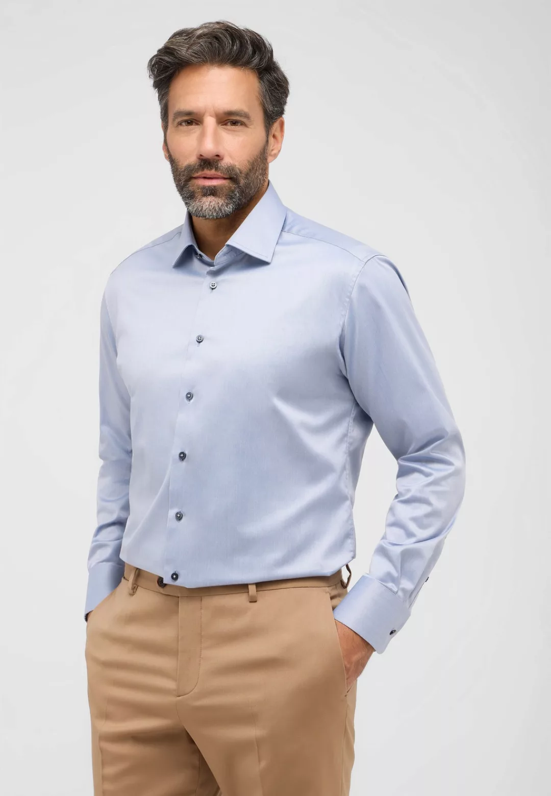 Eterna Langarmhemd "MODERN FIT", NON IRON (bügelfrei) günstig online kaufen