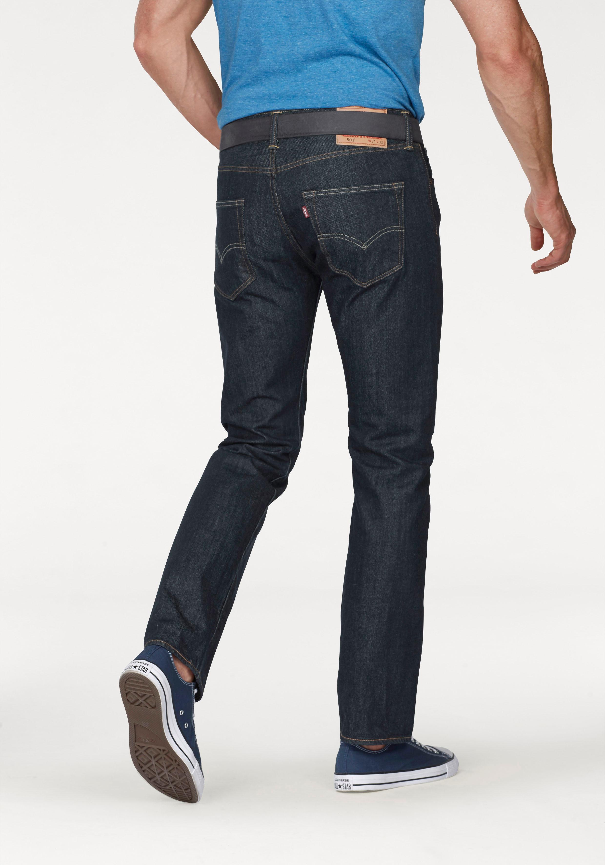 Levi's® Straight-Jeans 501 LEVI'S ORIGINAL mit Markenlabel günstig online kaufen