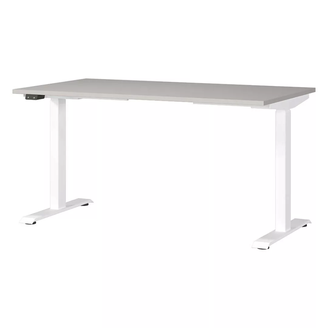 Schreibtisch 140cm, elektrisch höhenverstellbar, kaschmir, MEMPHIS-01 günstig online kaufen