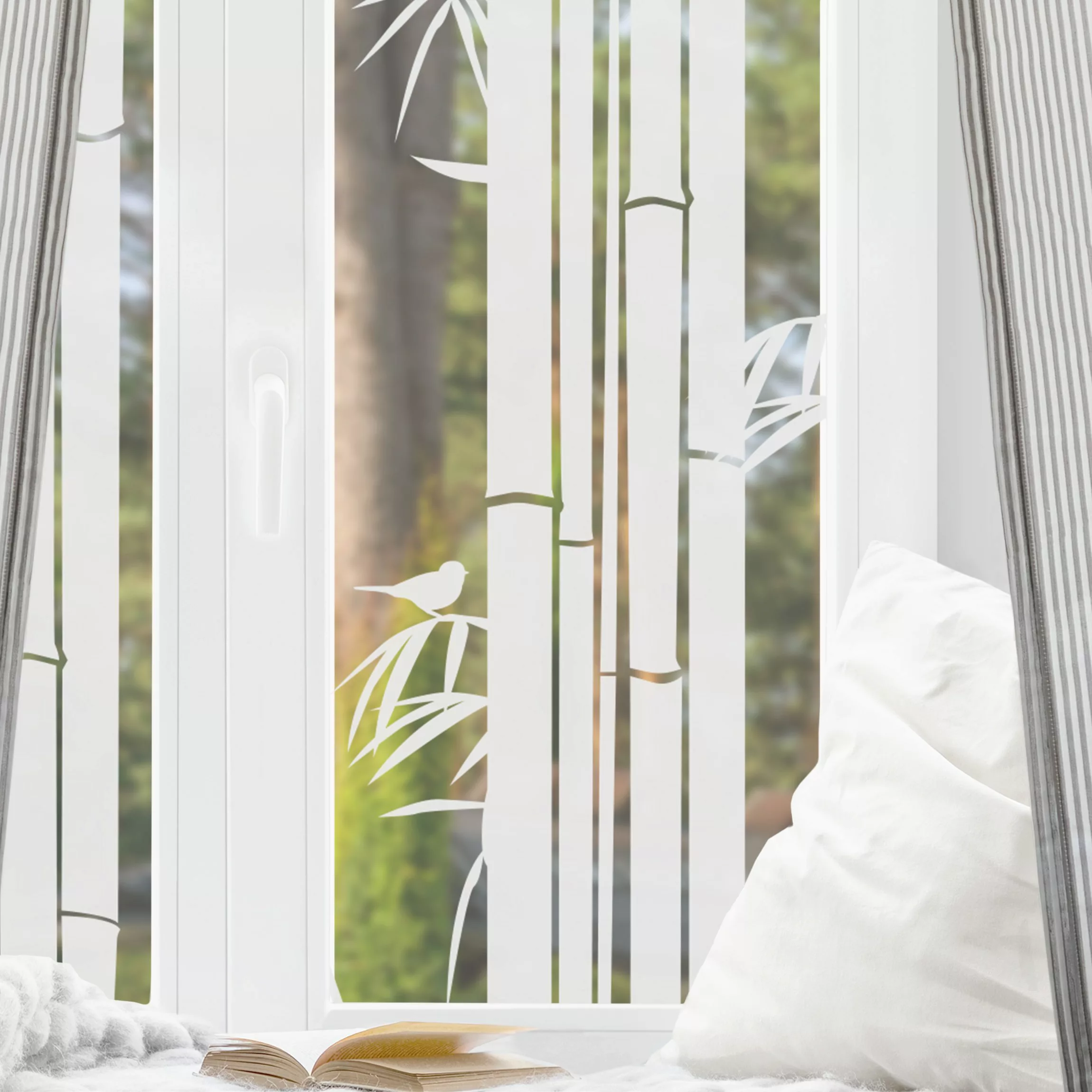Fensterfolie No.UL959 Bambus II günstig online kaufen