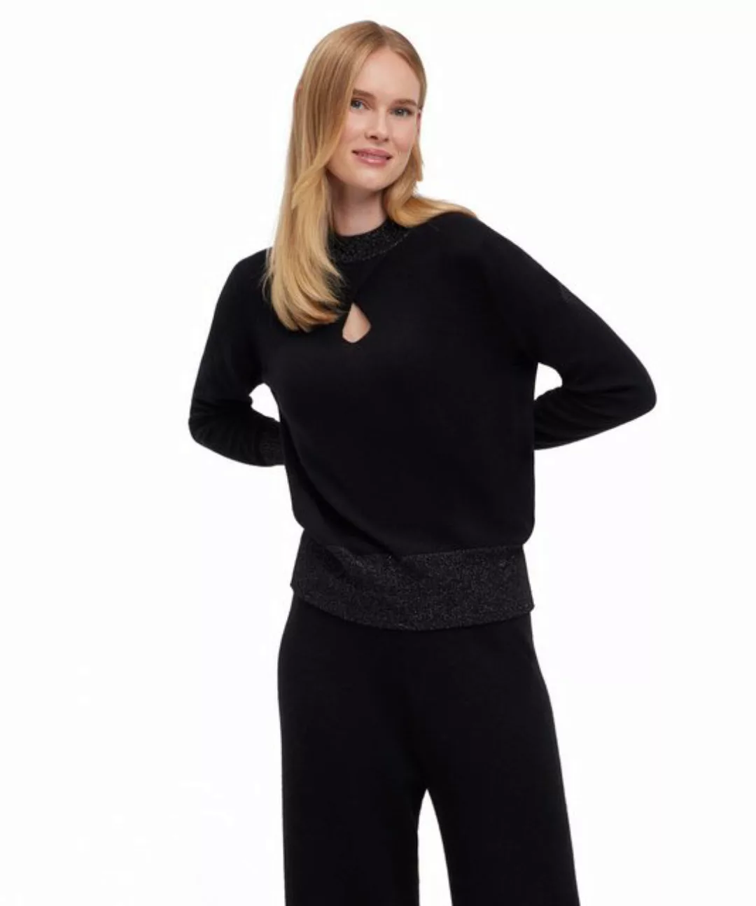 FALKE Strickpullover aus Merinowolle und weichem Kaschmir günstig online kaufen