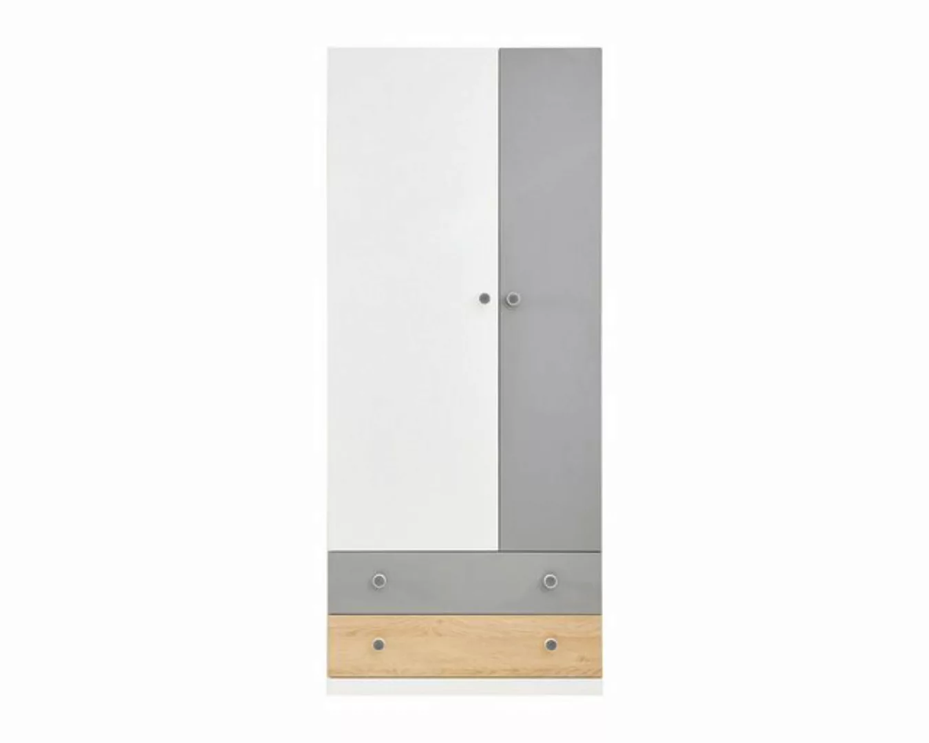 Deine Möbel 24 Kinderkleiderschrank POKO 03 80 / 190 / 50 cm [B/H/T] in Bis günstig online kaufen