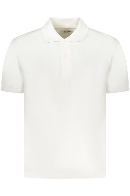 GUESS JEANS Poloshirt Elegantes Kurzarm-Poloshirt für Herren - Weiß mit günstig online kaufen