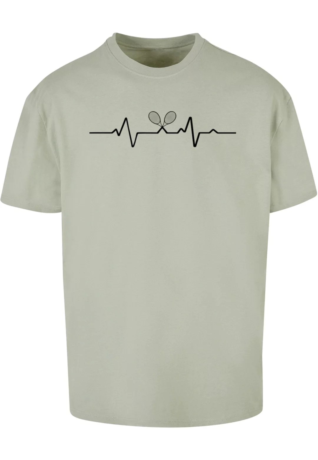 Merchcode T-Shirt "Merchcode Herren Tennis Beats Heavy Oversized Tee" günstig online kaufen