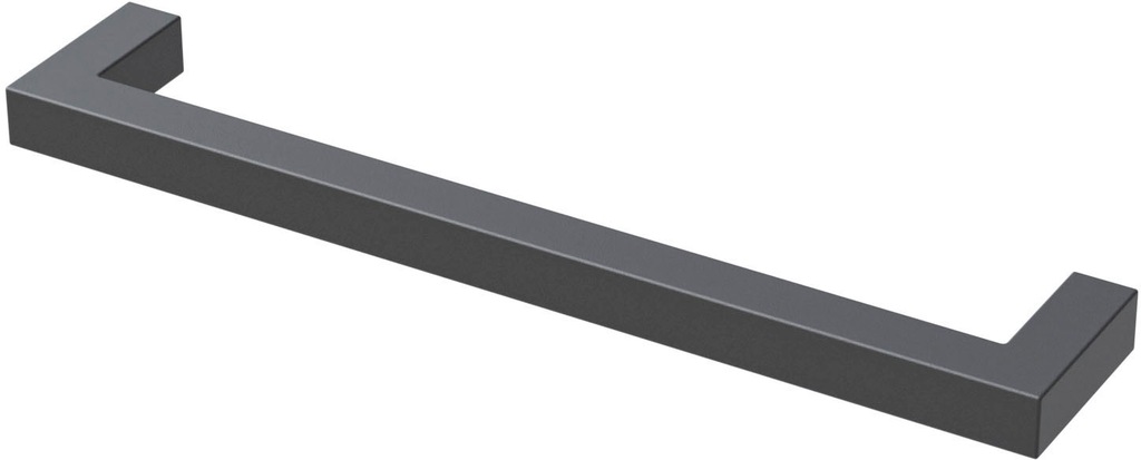Saphir Griff "Quickset 945 Möbel-Griff kurz, Schwarz Matt, 17 cm breit, eck günstig online kaufen