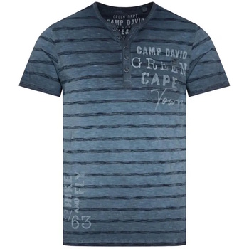 Camp David  T-Shirt T-Shirt PARAGLIDING CAPE TOWN I Henley-Shirt günstig online kaufen