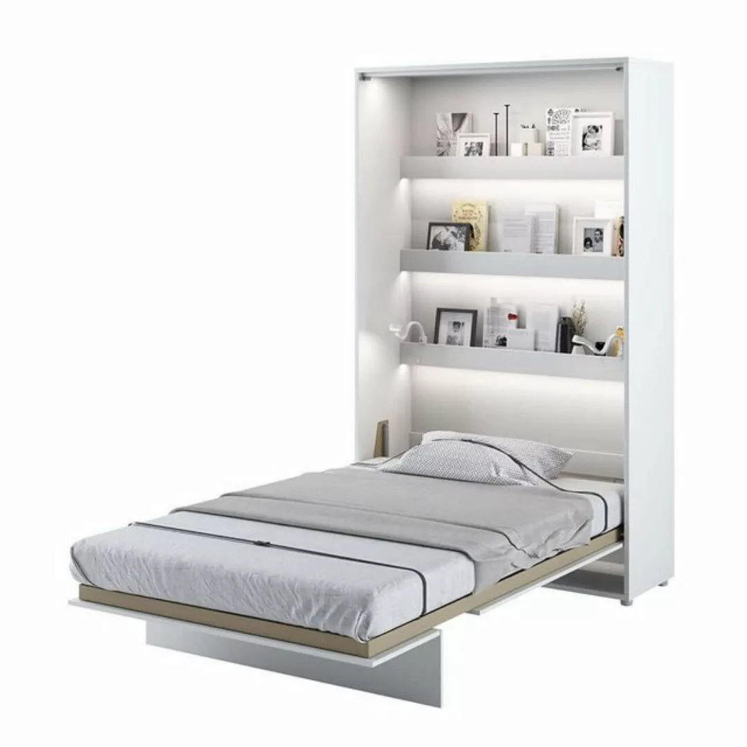 yourhouse24 Schrankbett Bed Concept Wandklappbett Vertikal Gästebett 90/120 günstig online kaufen