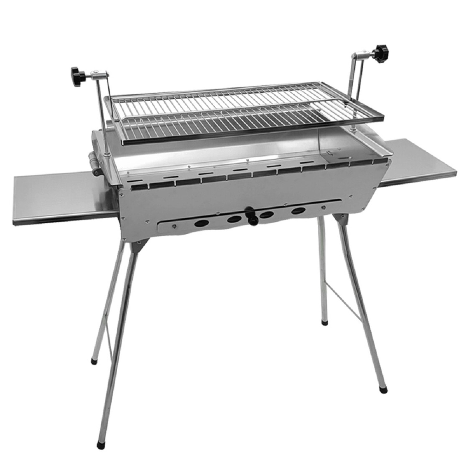 Grillpeter Mangal Edelstahl Astana 2 mm Rostfrei Schaschlik Grill Rost Vers günstig online kaufen