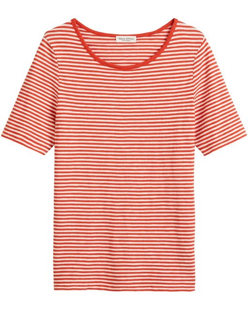 Marc O'Polo T-Shirt Halbarm-Ringelshirt aus Slub-Jersey günstig online kaufen