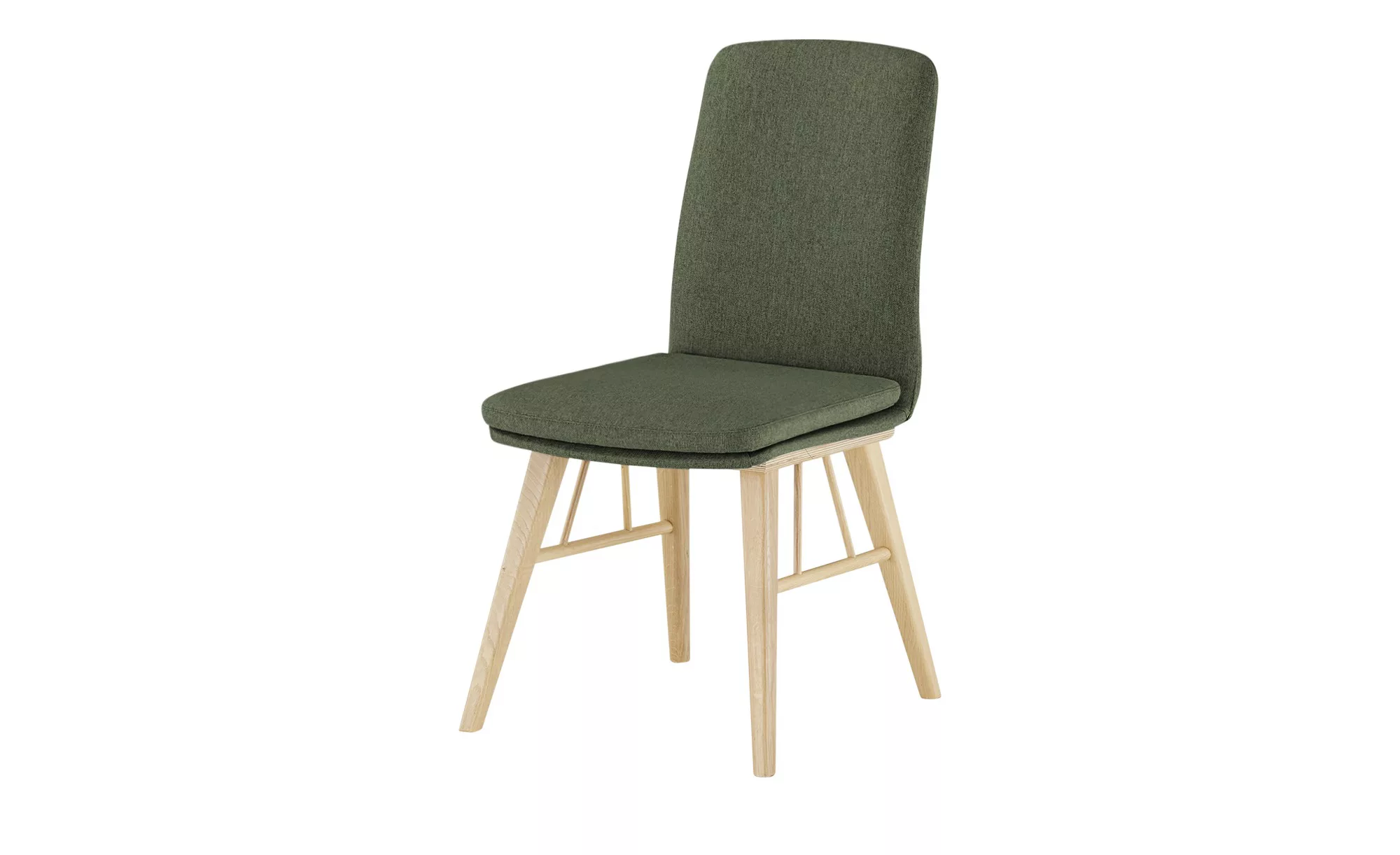 Polsterstuhl - grün - 44 cm - 90 cm - 61 cm - Stühle > Esszimmerstühle - Mö günstig online kaufen