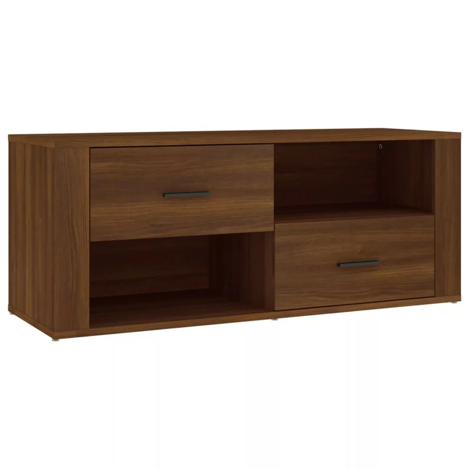 vidaXL TV-Schrank TV-Schrank Braun Eichen-Optik 100x35x40 cm Spanplatte günstig online kaufen