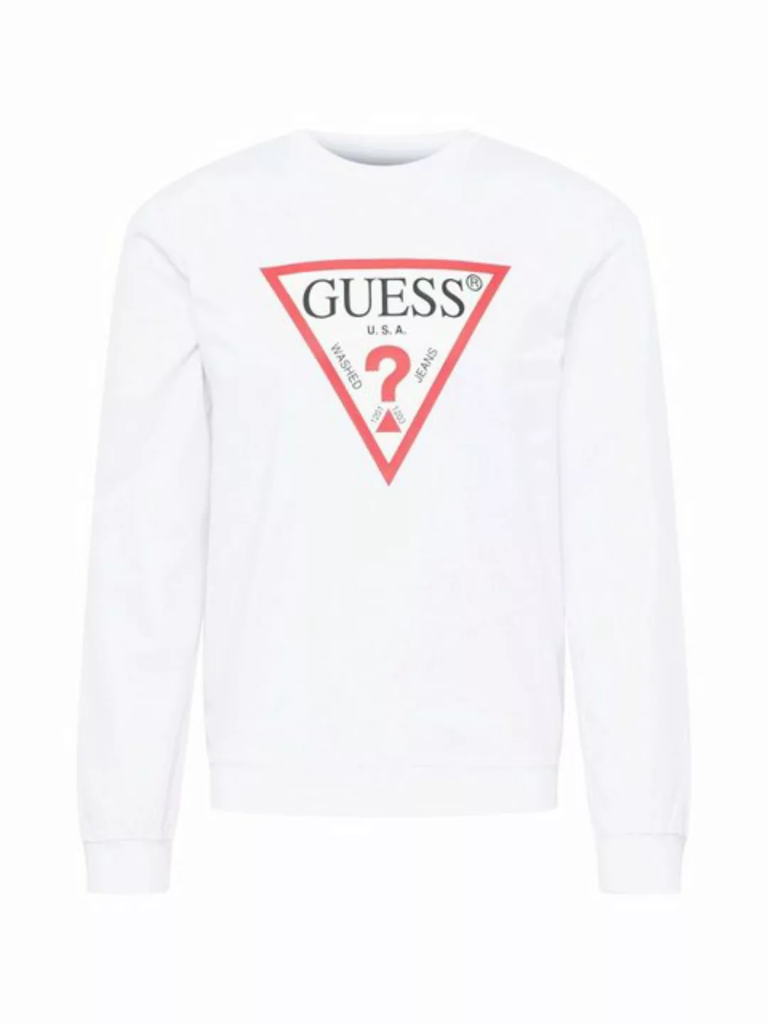 Guess Sweatshirt Sweatshirt Audley CN Fleece Pullover (1-tlg) günstig online kaufen