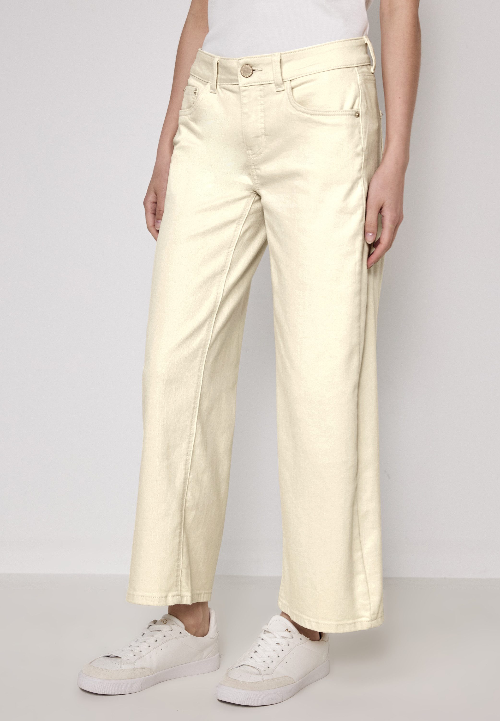 STREET ONE STUDIO Loose-fit-Jeans High Waist günstig online kaufen