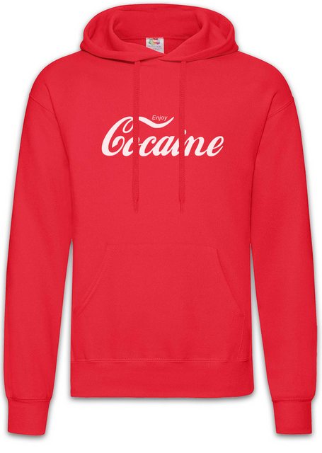 Urban Backwoods Hoodie Enjoy Cocaine Fun Herren Hoodie Logo Symbol Kokain P günstig online kaufen