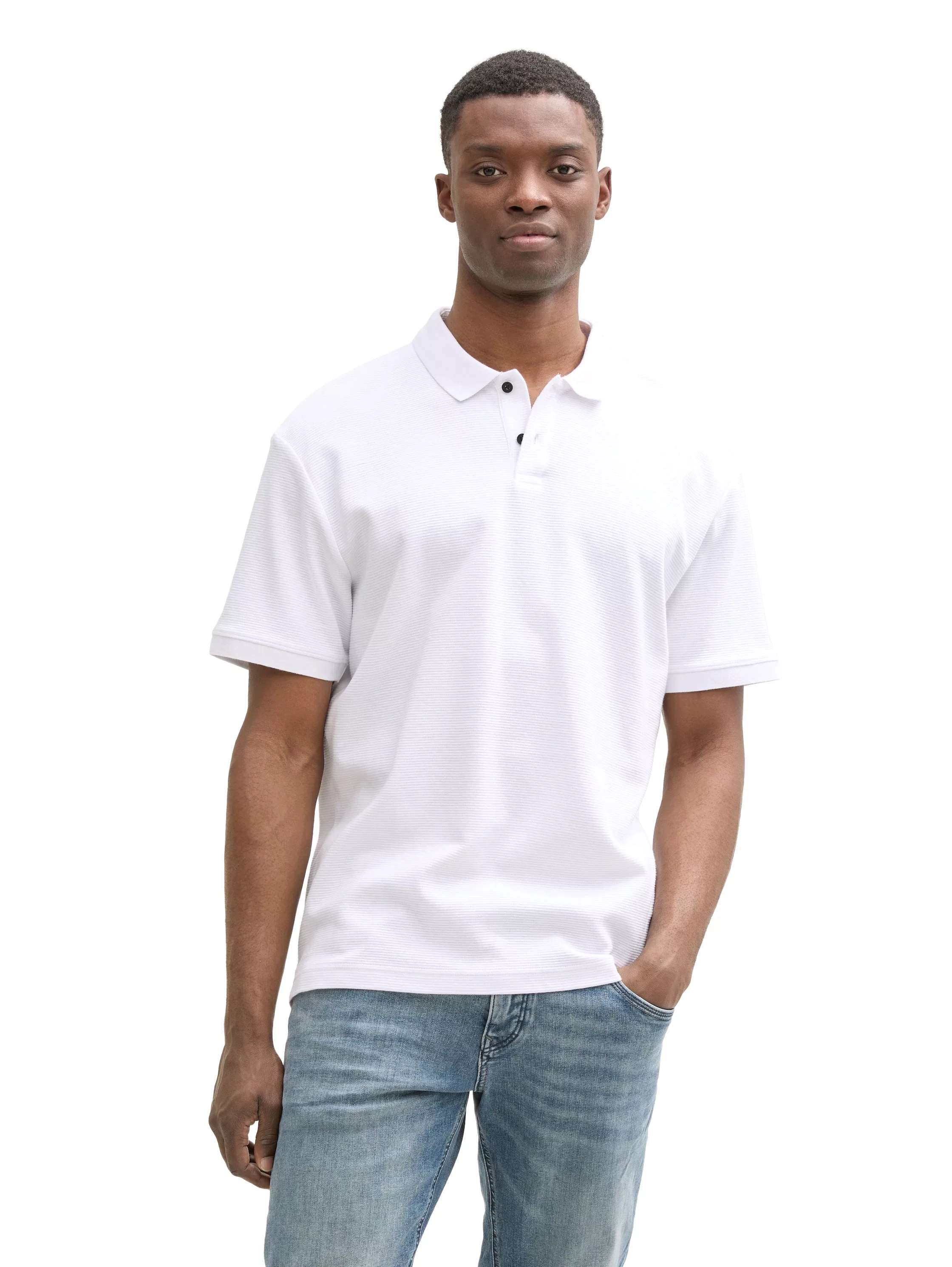 TOM TAILOR Denim Poloshirt, im Relaxed Fit günstig online kaufen