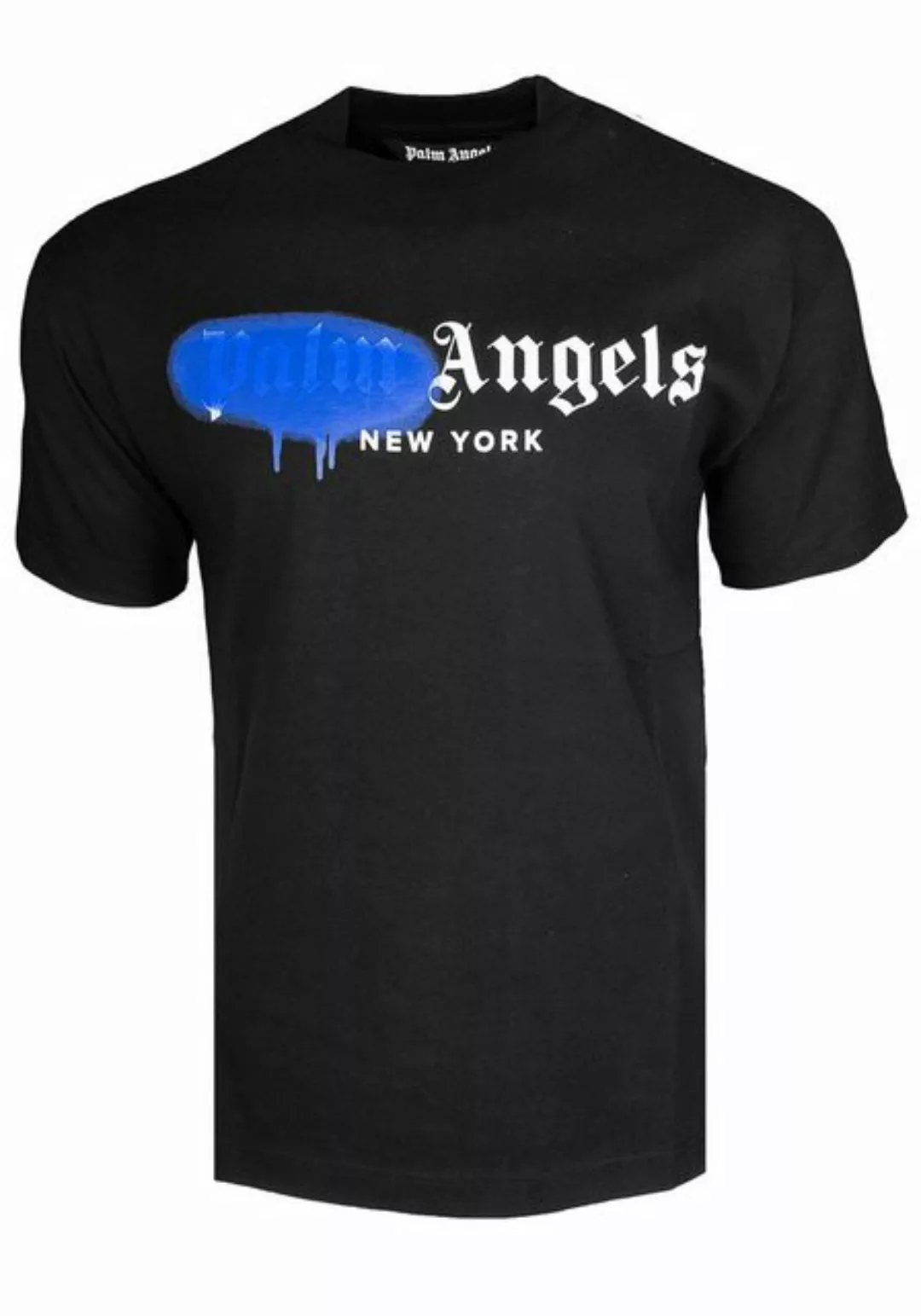 PALM ANGELS T-Shirt Palm Angels Herren T-Shirt Painted New York Shirt günstig online kaufen