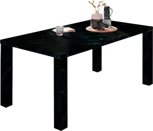 SalesFever Esstisch, Eleganz trifft Design in Marmoroptik günstig online kaufen