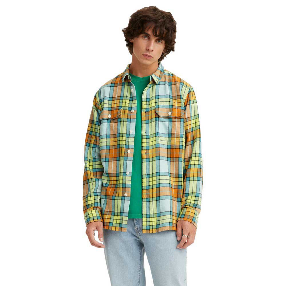 Levi´s ® Jackson Worker Langarm-shirt L Jones Plaid Starlight günstig online kaufen