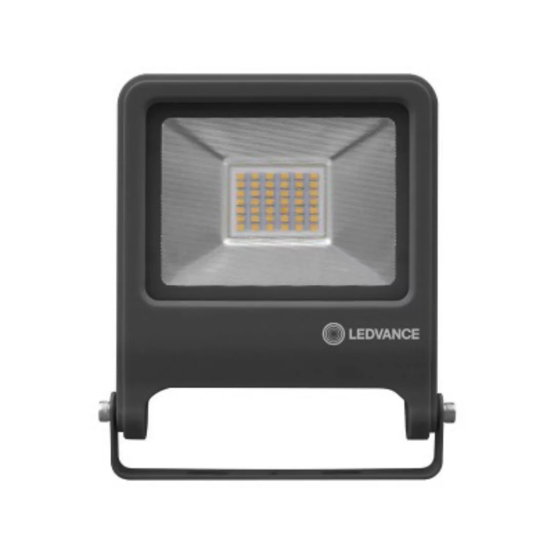 LEDVANCE ENDURA FLOOD 30 W LED Wandstrahler Kaltweiß 19,3 cm Aluminium Dunk günstig online kaufen