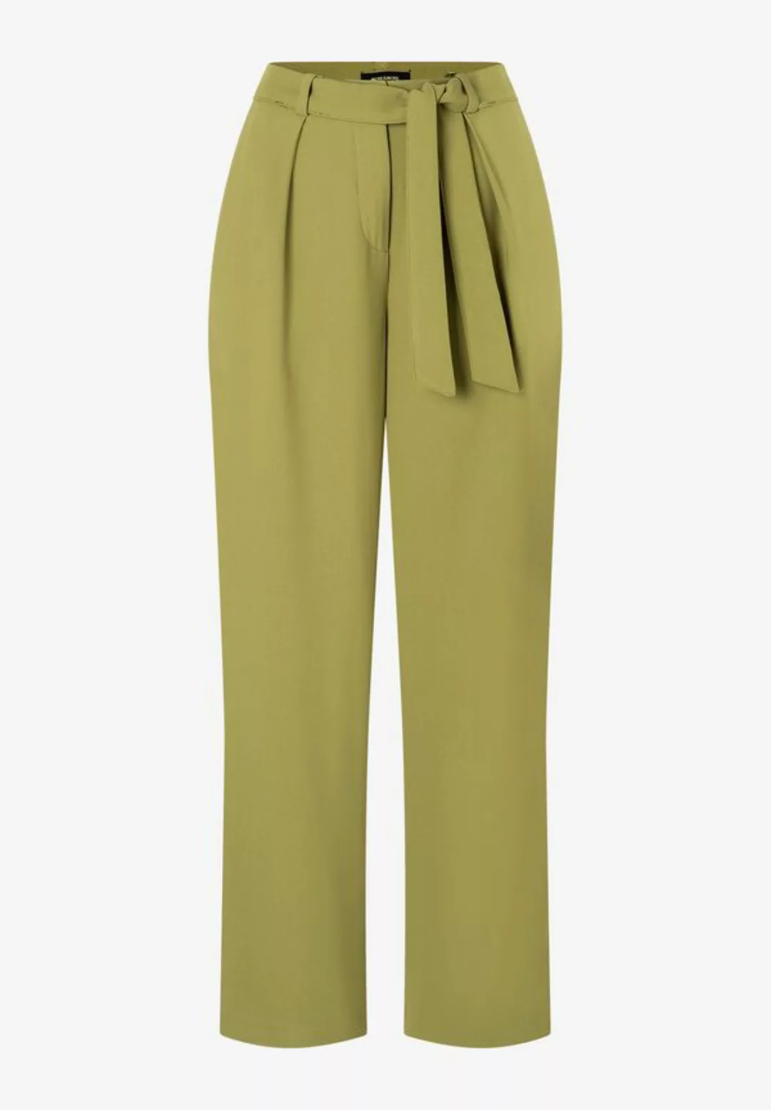 Hose mit Bindegürtel, soft moss green günstig online kaufen