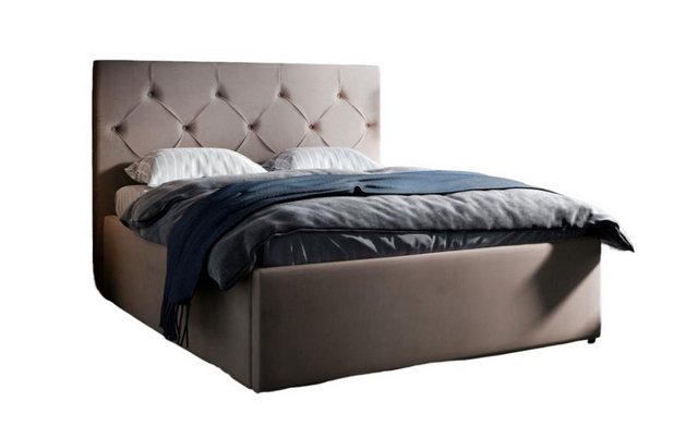 JVmoebel Bett Bett Möbel Einrichtung für Hostel Hotel Elegante Polster Möbe günstig online kaufen