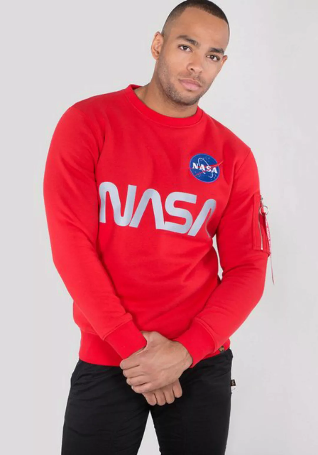 Alpha Industries Sweater Alpha Industries Men - Sweatshirts NASA Reflective günstig online kaufen