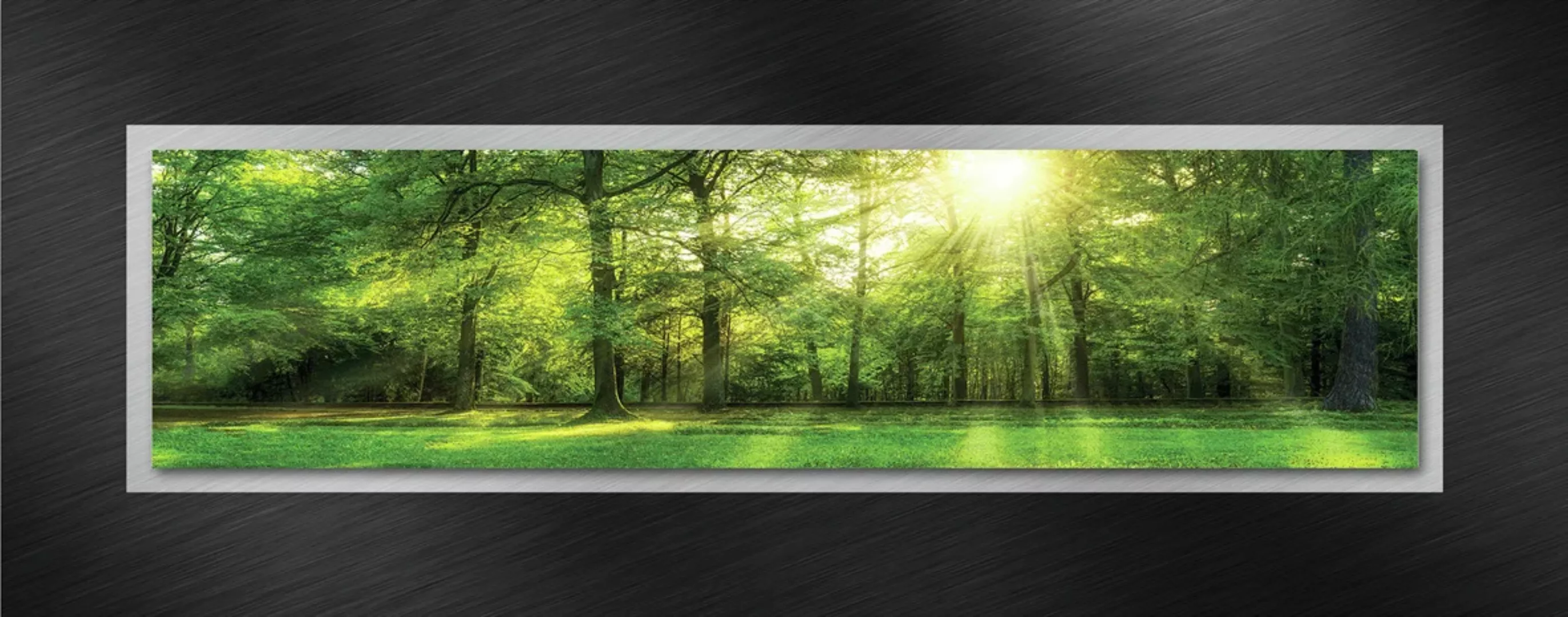 Euroart Premium Glasbild Green Landscape I günstig online kaufen