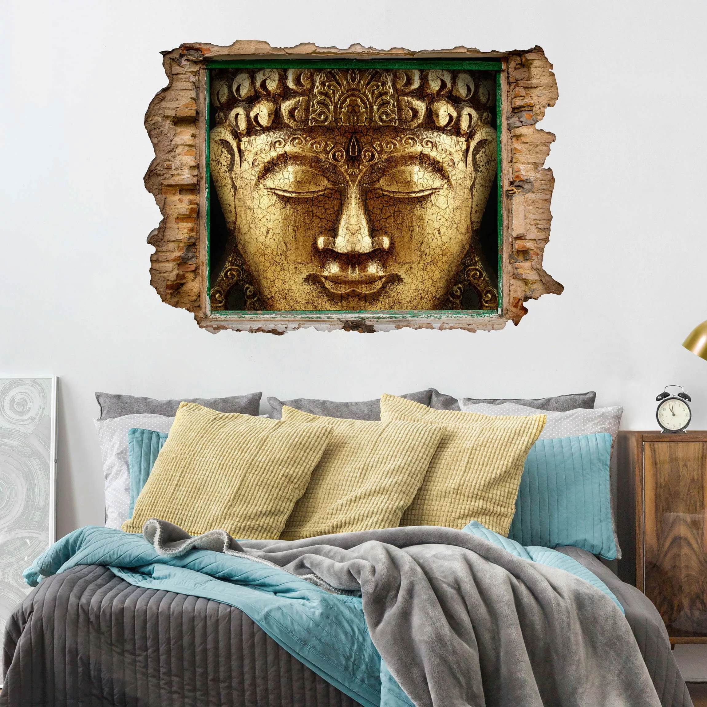 3D Wandtattoo Vintage Buddha günstig online kaufen
