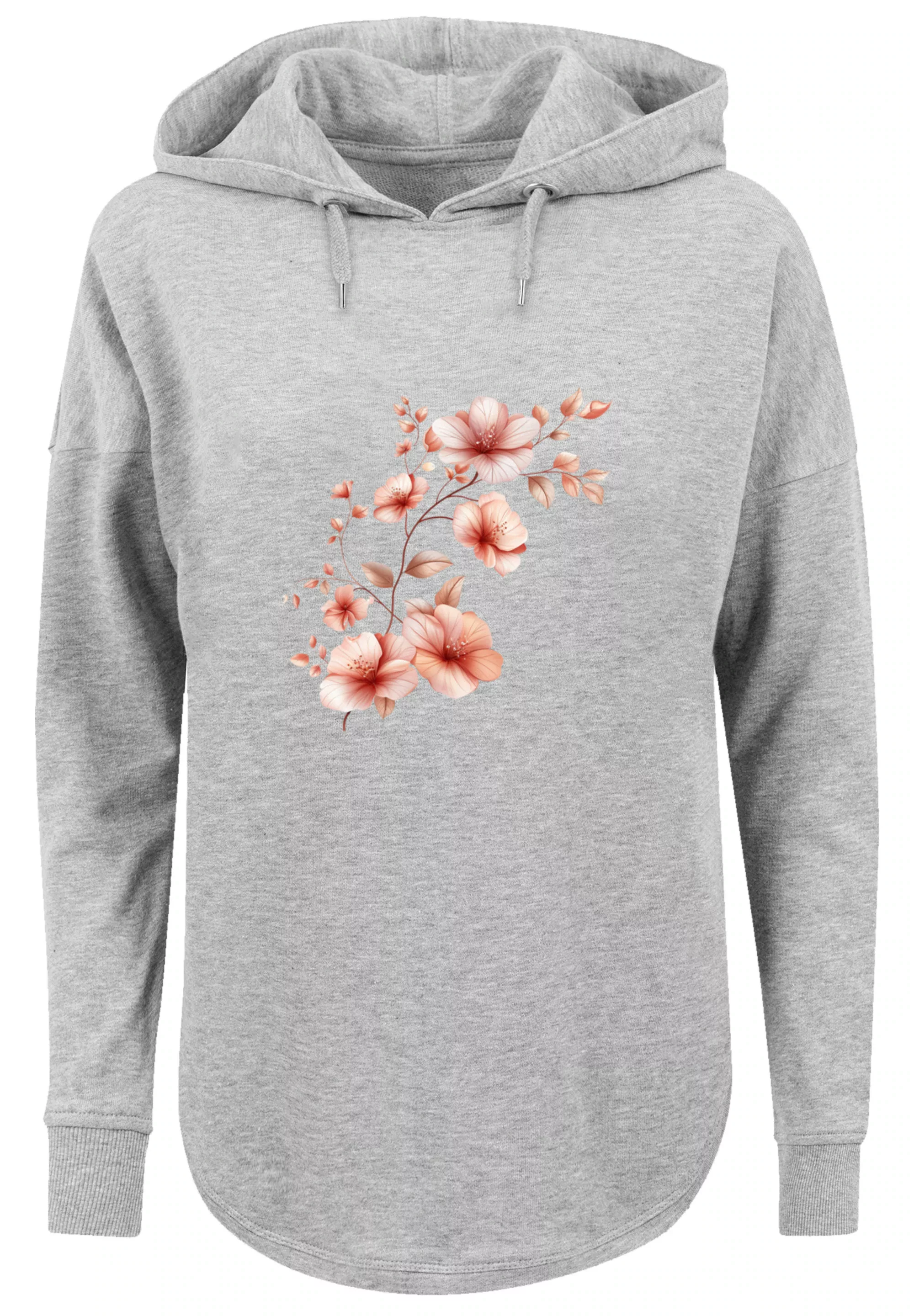 F4NT4STIC Kapuzenpullover "Rosa Blumenzweig 3D", Premium Qualität günstig online kaufen