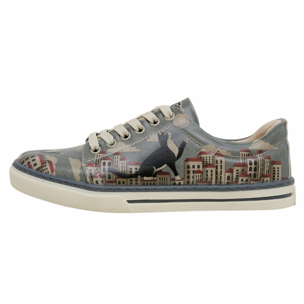 DOGO Sneaker "Classic Schnürsneaker Over The Moon Damen Sneaker", Handgefer günstig online kaufen