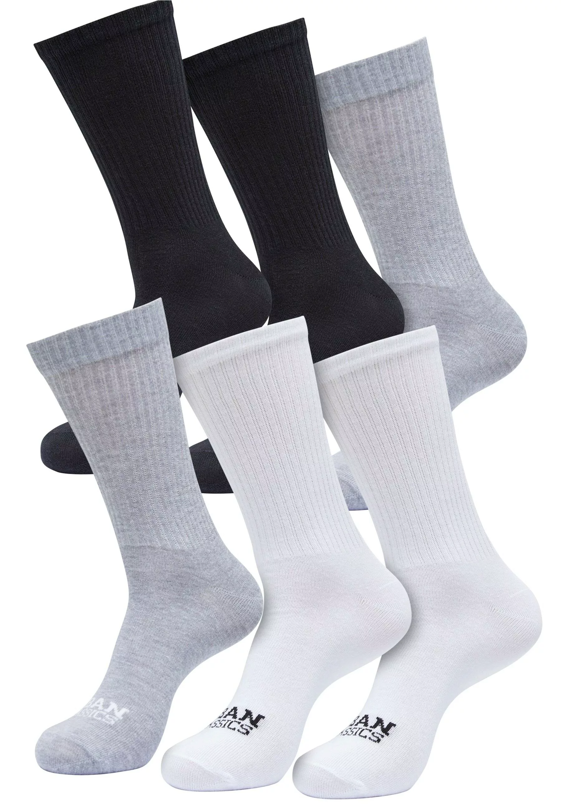 URBAN CLASSICS Basicsocken "Urban Classics Unisex Simple Flat Knit Socks 6- günstig online kaufen