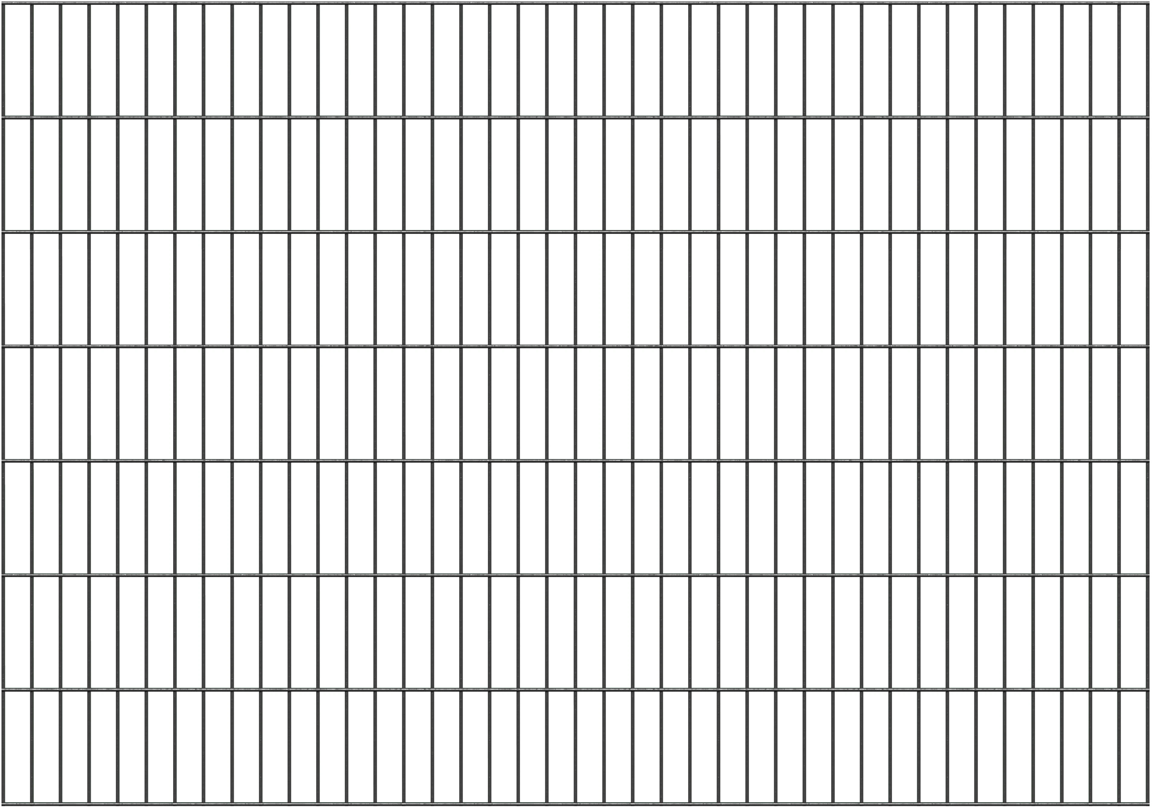 Alberts Doppelstabmattenzaun "Doppelstab-Gittermatte 6/5/6", LxH: 200x140 c günstig online kaufen