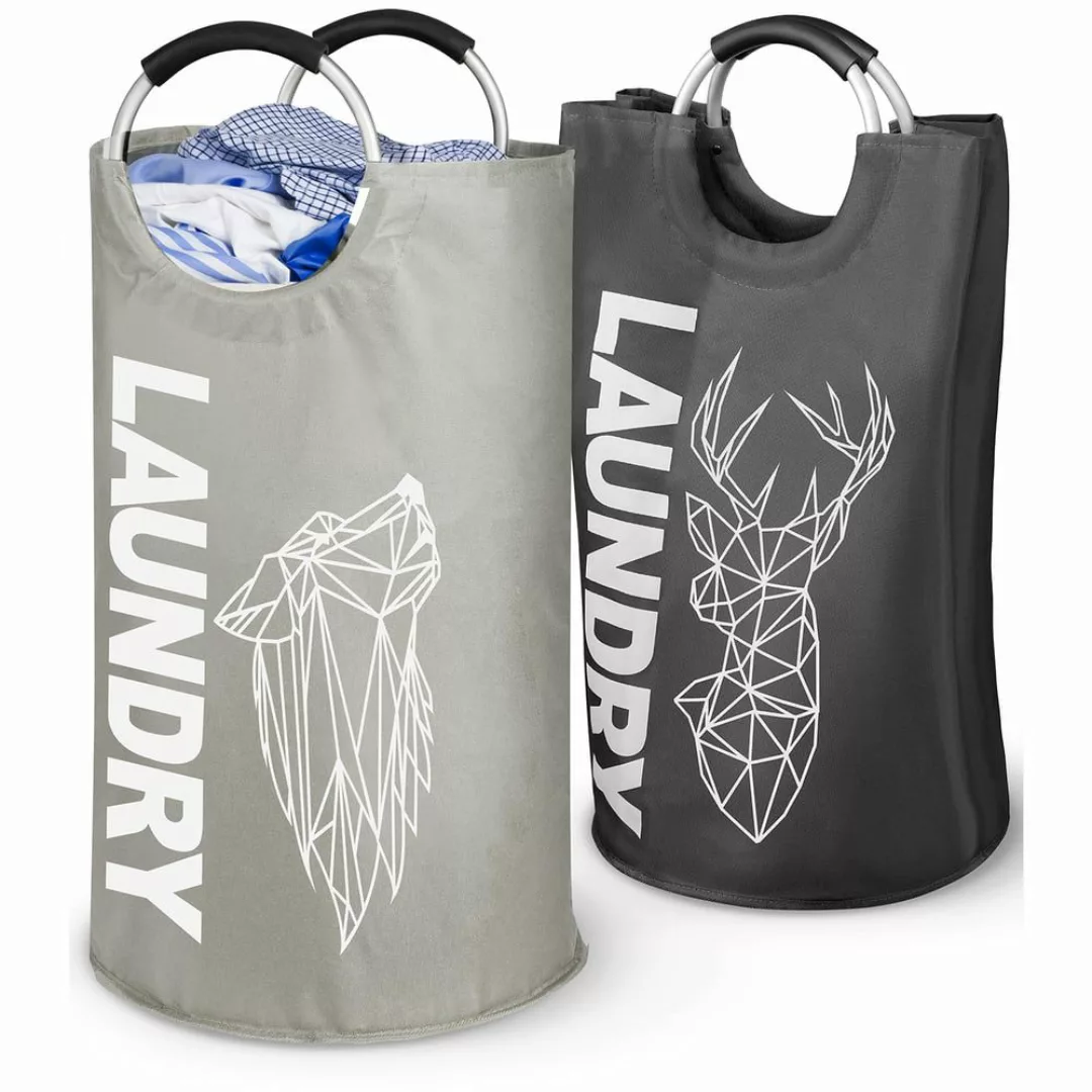 WELLENBORG Wäschekorb Wäschekörbe Laundry baskets faltbar günstig online kaufen